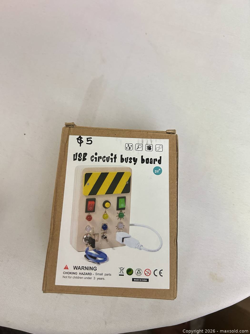 USB Circuit Busy Board Activity Toy | Maxsold