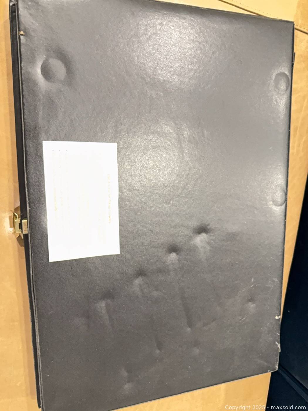 Gold Plated Flatware Set With Case Maxsold