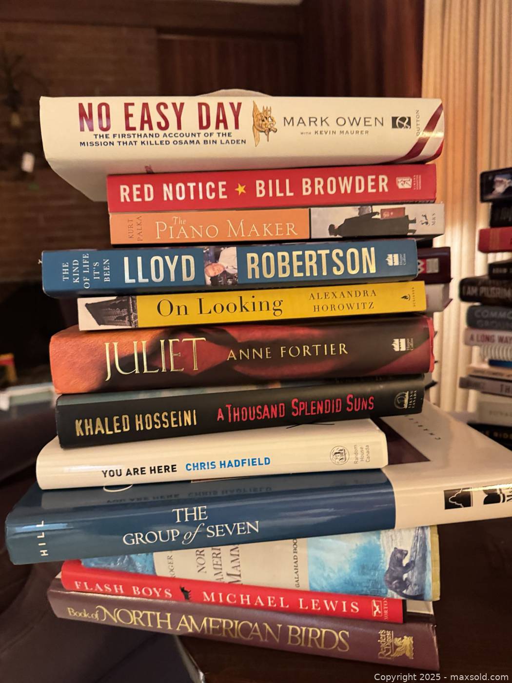 Mixed Fiction And Non-Fiction Books, Approx. 25 | Maxsold