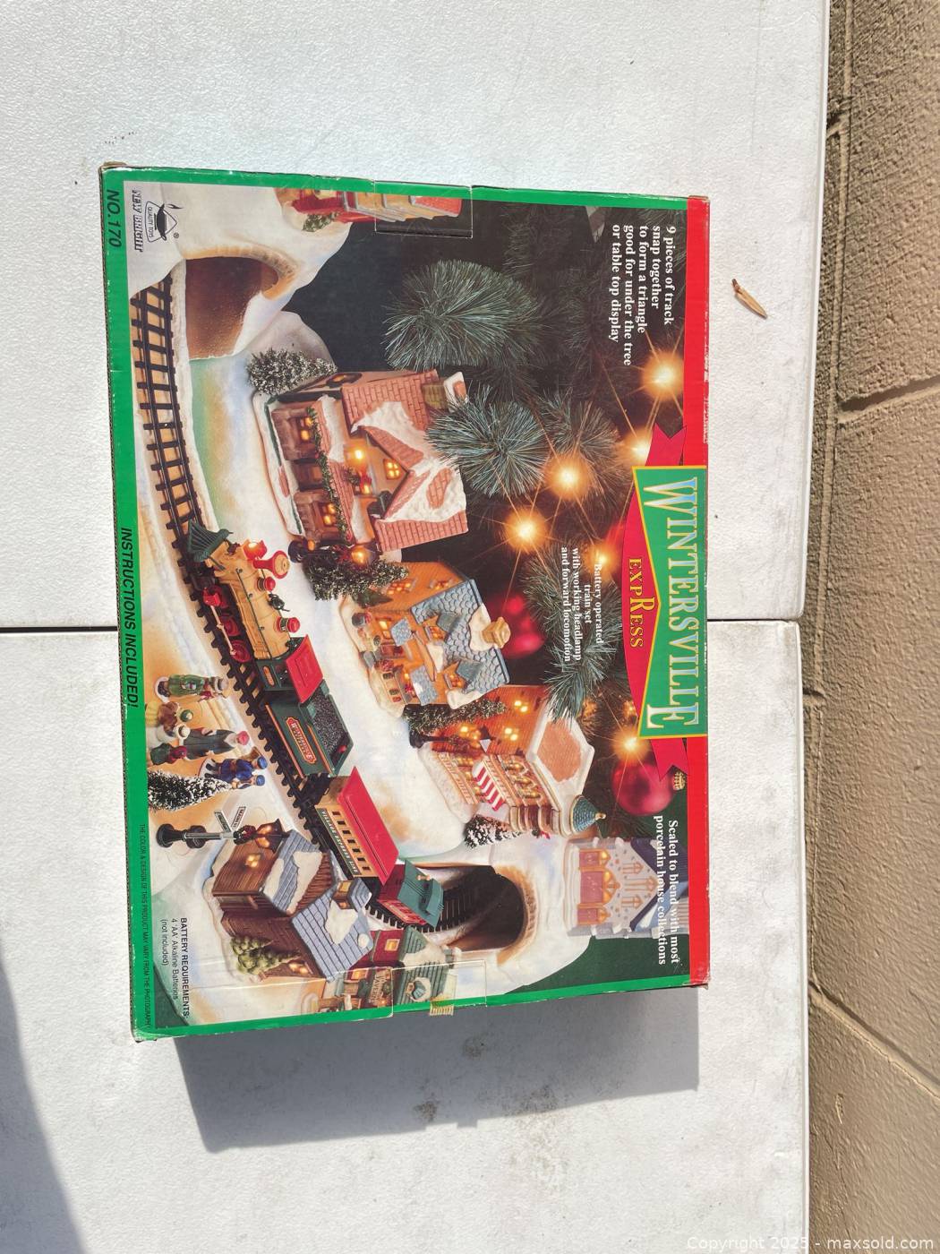 Wintersville Express train set new in box | Maxsold