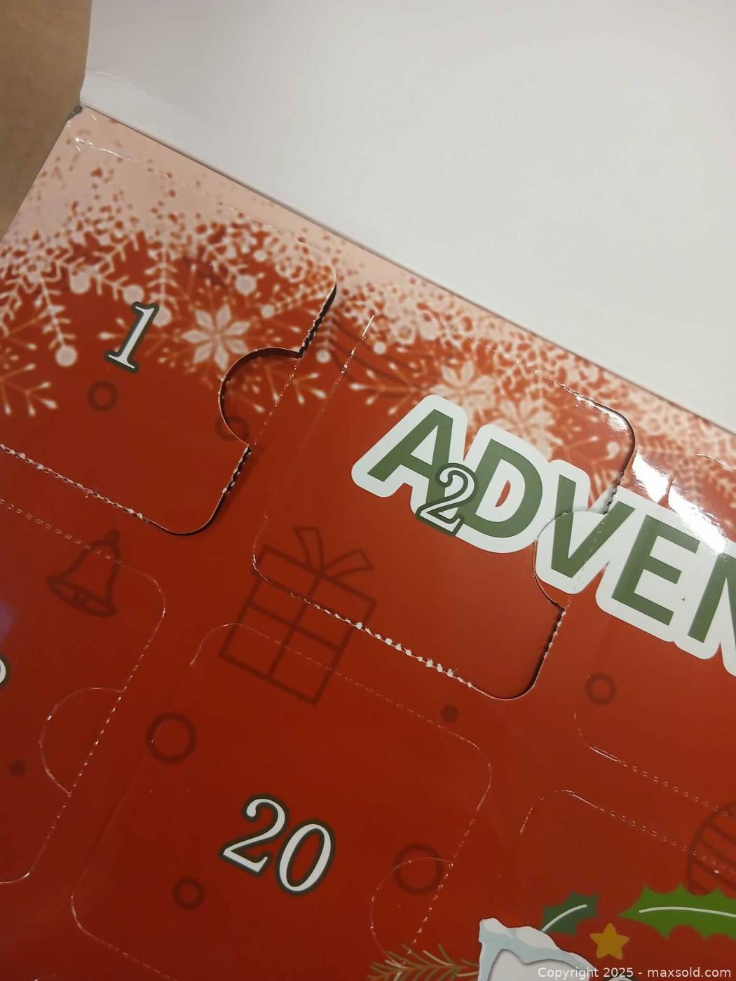 Advent Calendar Christmas Socks 24 Gifts US 6 9 Maxsold