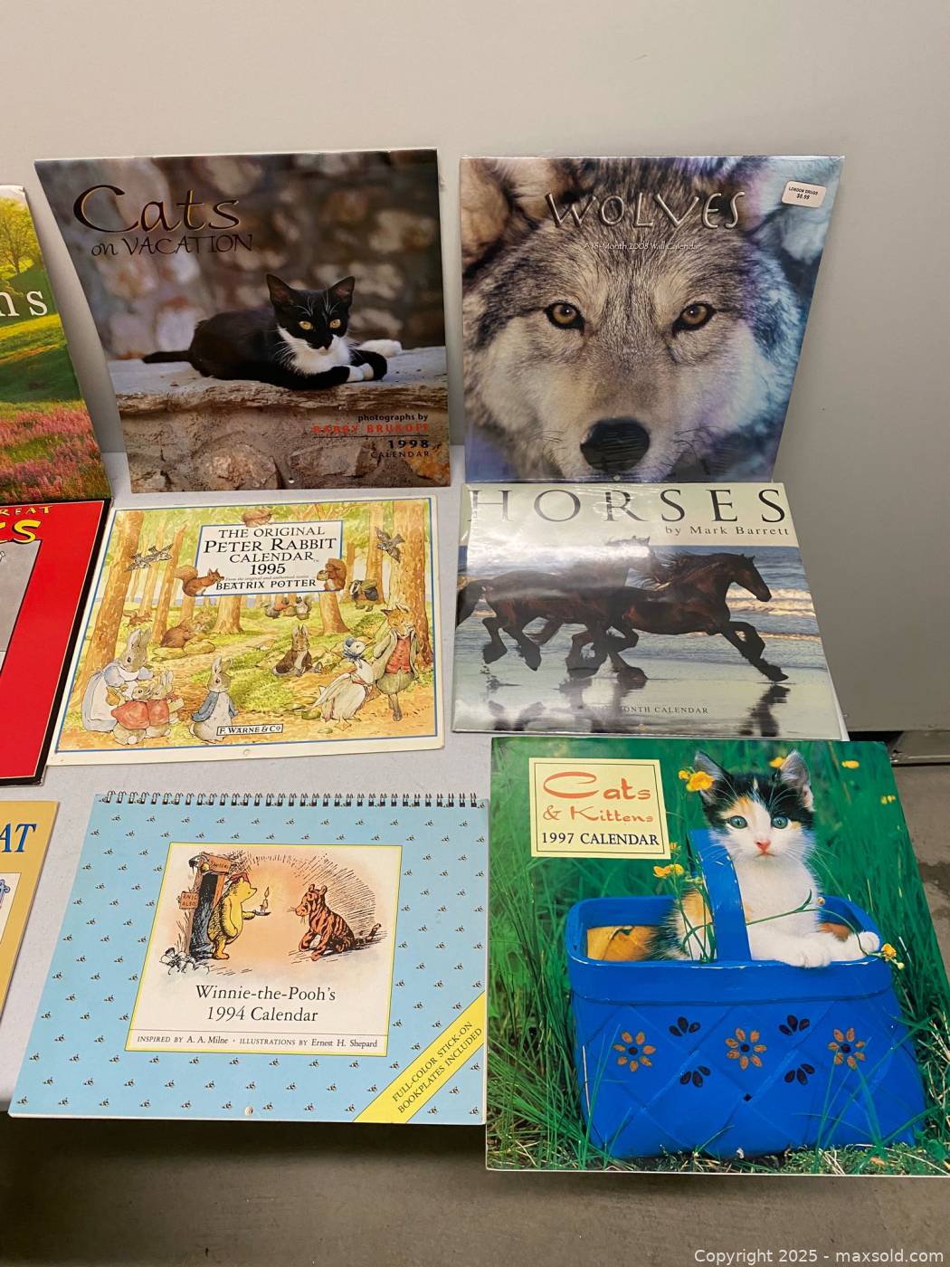 Assorted Vintage Wall Calendars 1980-1997 | Maxsold