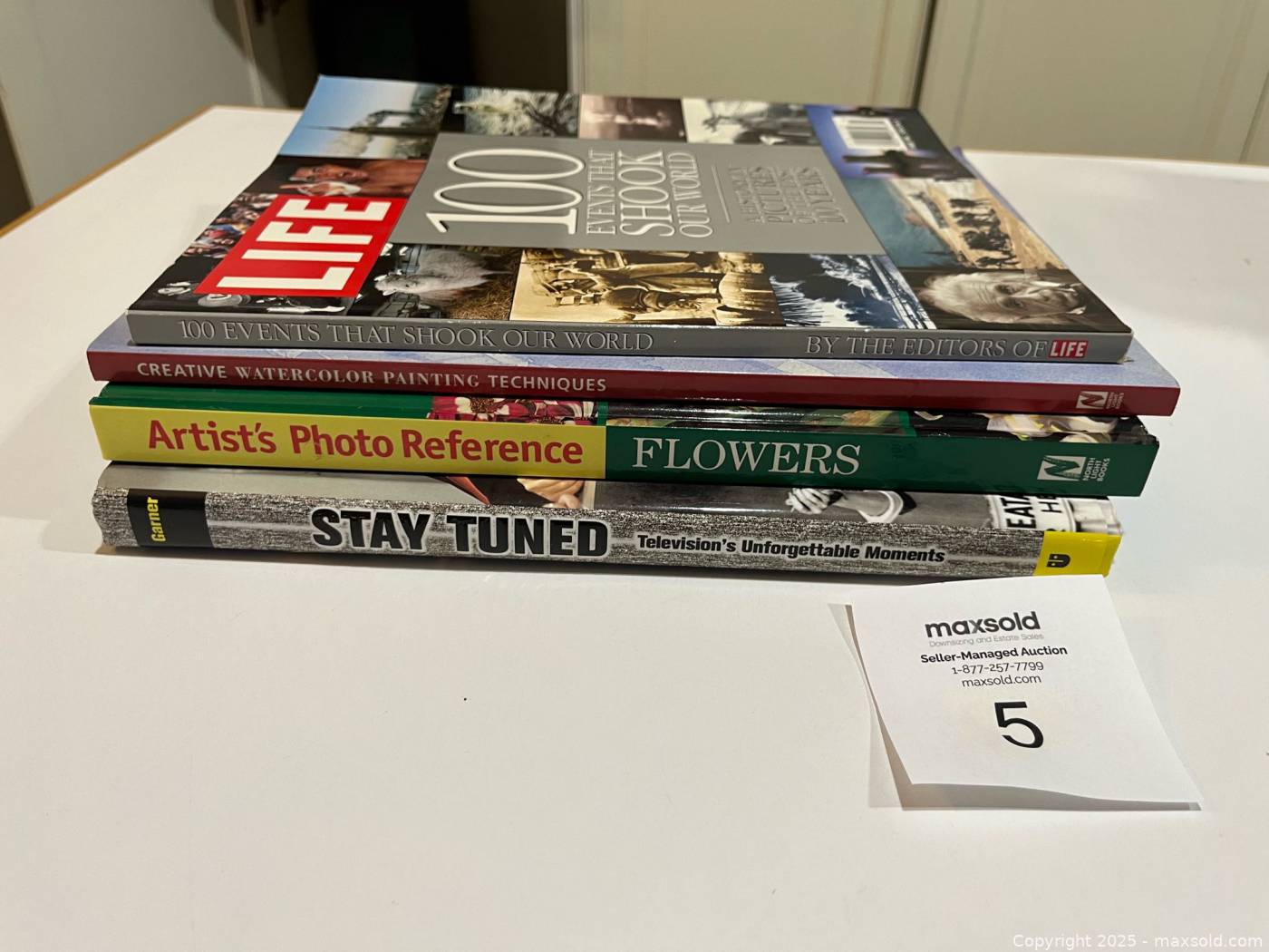 4 Reference And Hobby Books Maxsold