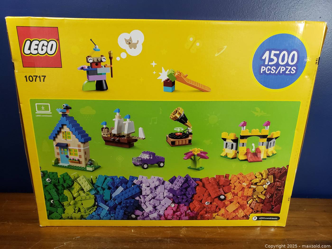 Lego 10717 Classic 1500 Piece Set Lego 10717 Lego Classic 1500 
