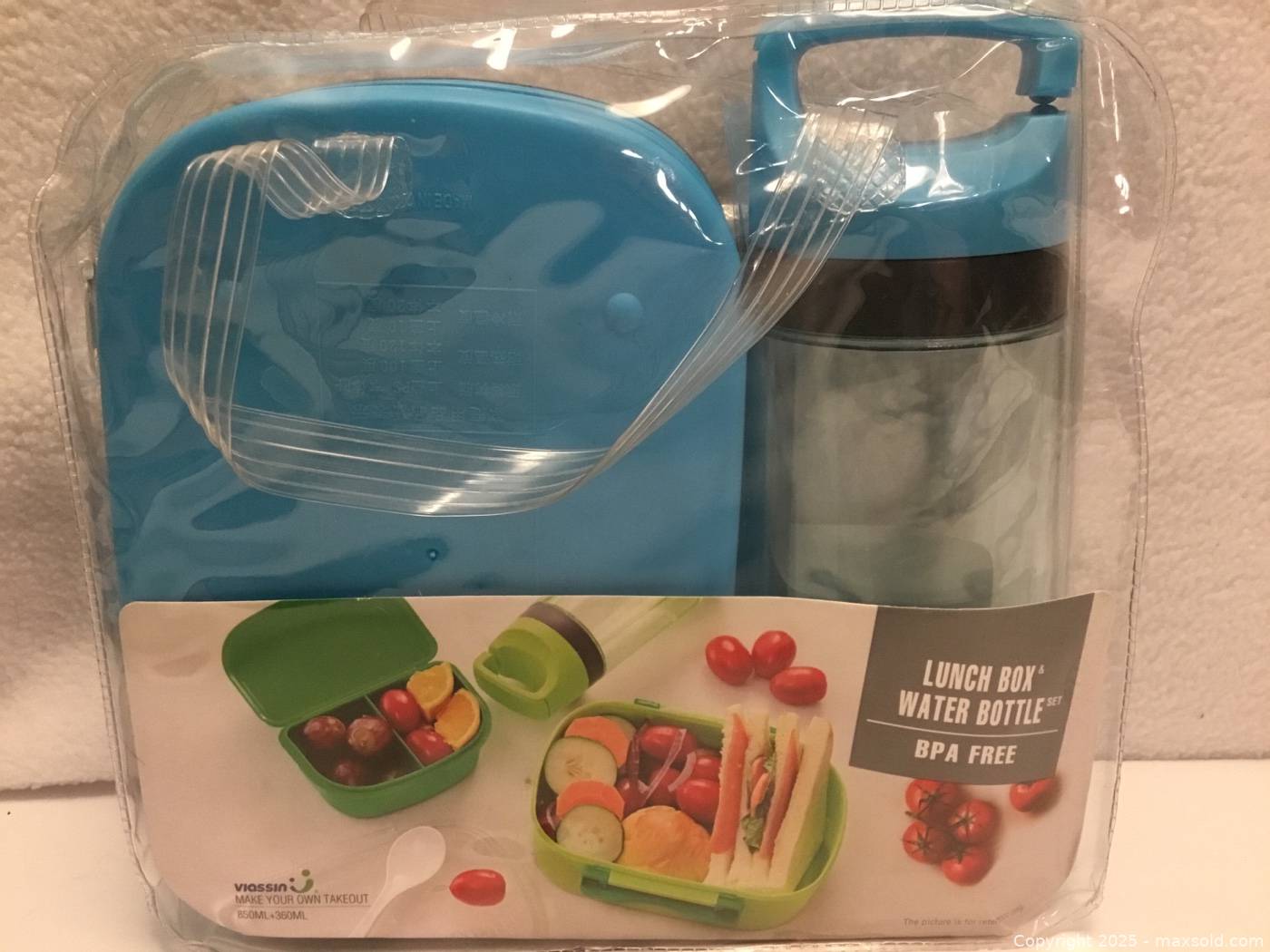 Lunch box and water bottle set | Maxsold