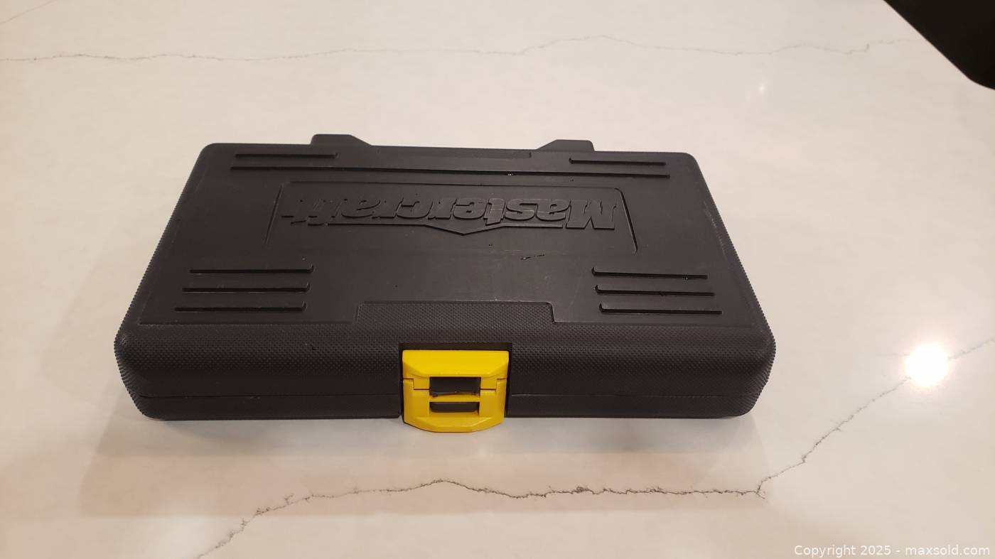 Mastercraft Bit Receiver Mastercraft bit socket set | Maxsold