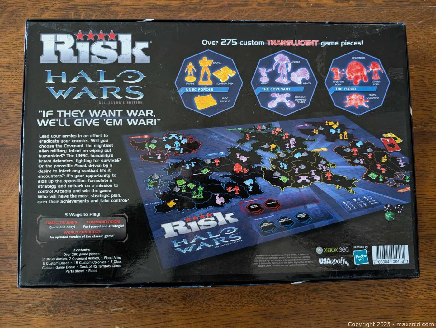 Risk: Halo Wars Board Game | Maxsold