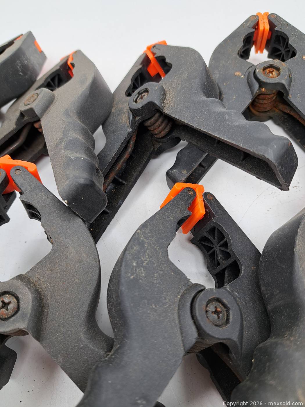 Automatic Trigger Spring Clamp 10 Trigger Spring Hand Clamps | Maxsold