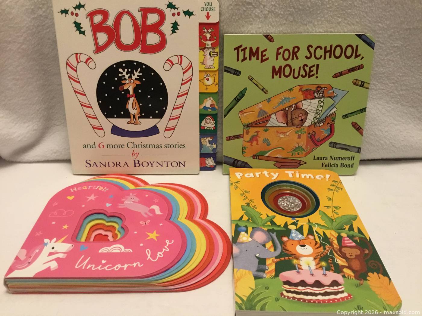 Assorted Children’s Board Books, 4 Maxsold