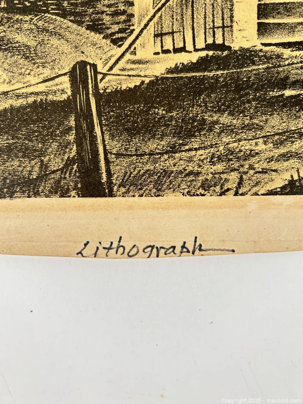Lithograph Graph 16.5