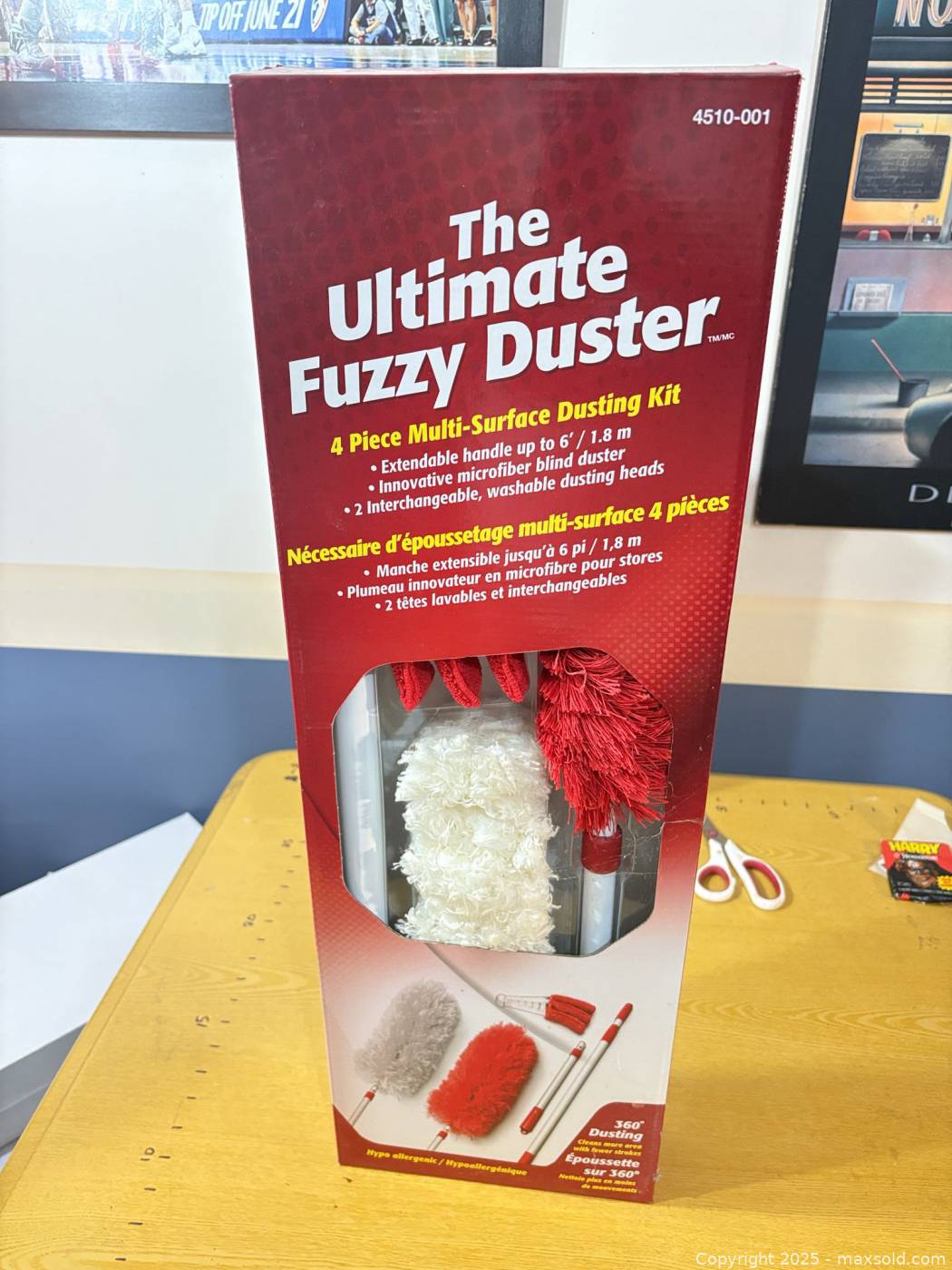 The Ultimate Fuzzy Duster 4-Piece Dusting Kit | Maxsold