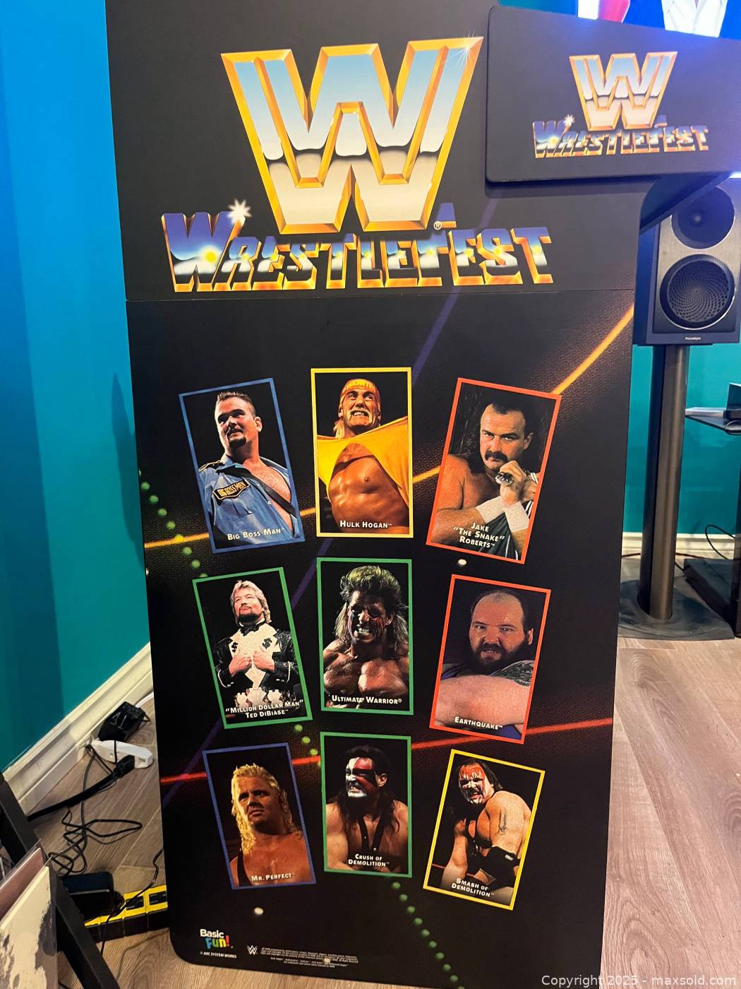 Dedicated WWE WrestleFest Upright Arcade Cabinet | Maxsold