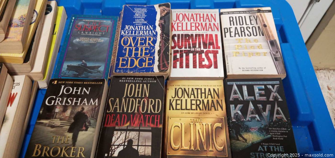 Approx 28 paperback books, mixed authors | Maxsold