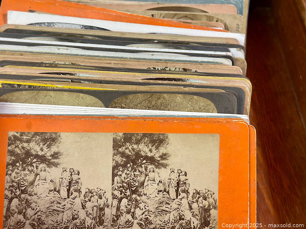 View Card Antique stereoscopic view cards collection | Maxsold