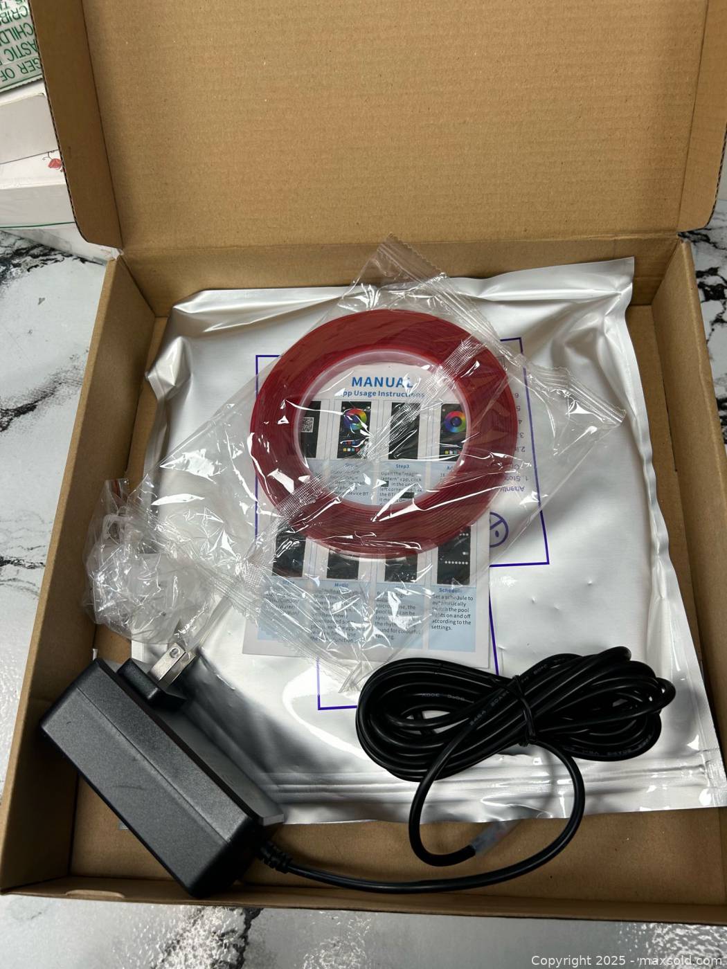 Upgraded 24V 50W submersible LED pool light kit | Maxsold