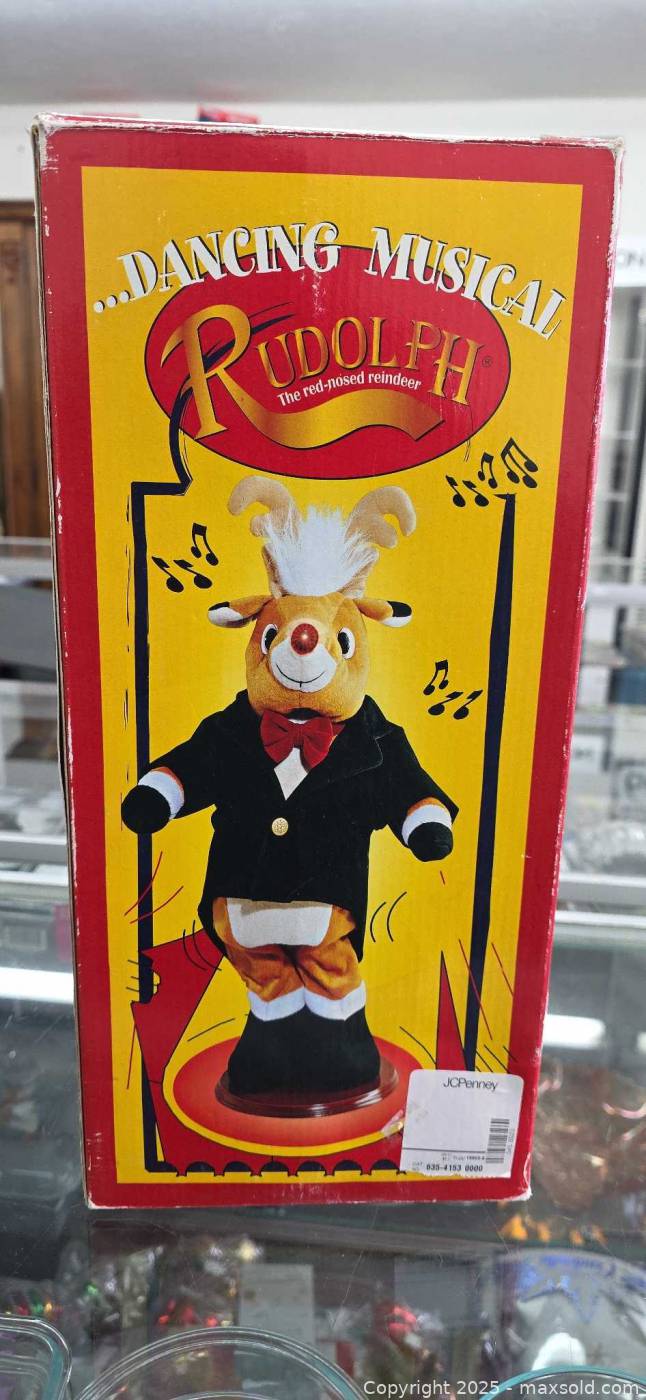 1977 dancing musical Rudolph figure | Maxsold