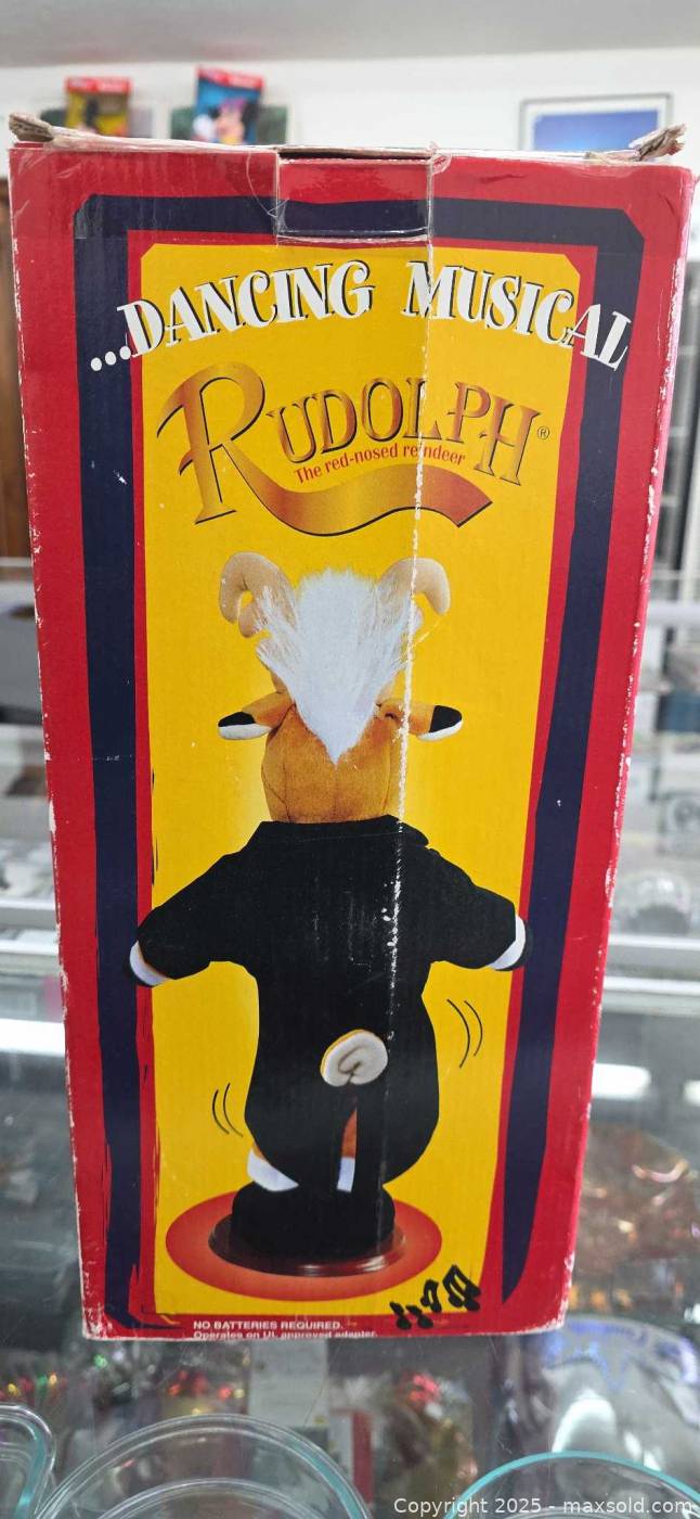1977 dancing musical Rudolph figure | Maxsold