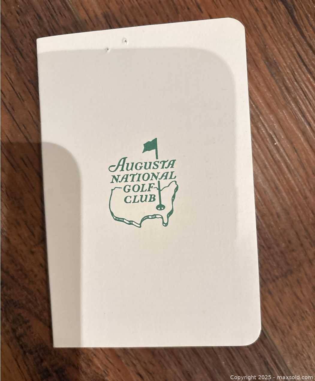 Augusta National Masters memorabilia & beer coasters | Maxsold