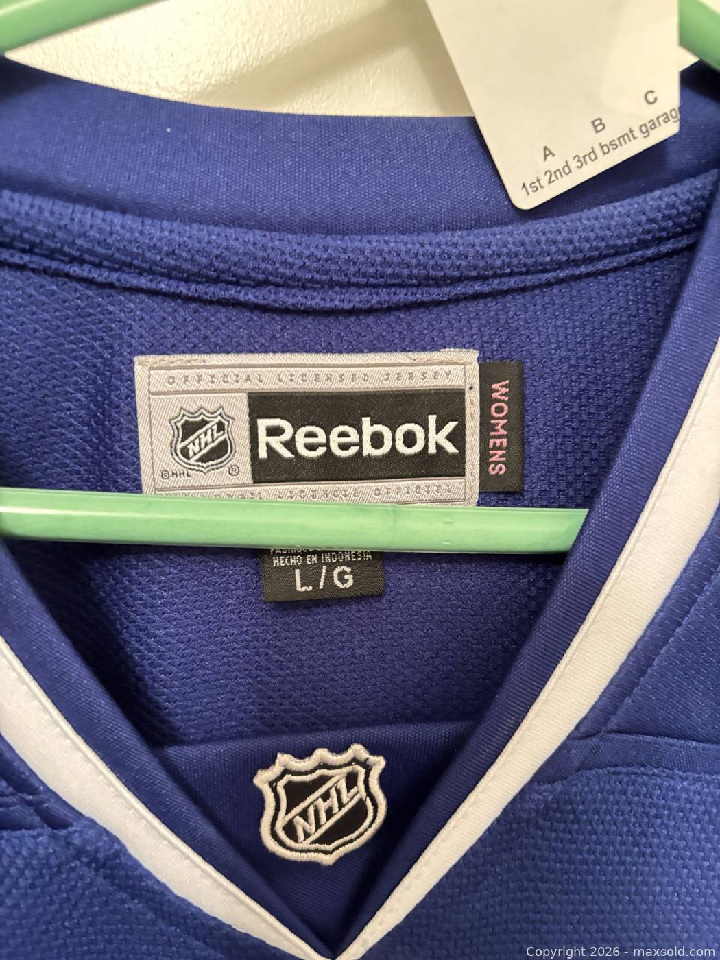 Vancouver Canucks Reebok Jersey & Tee | Maxsold