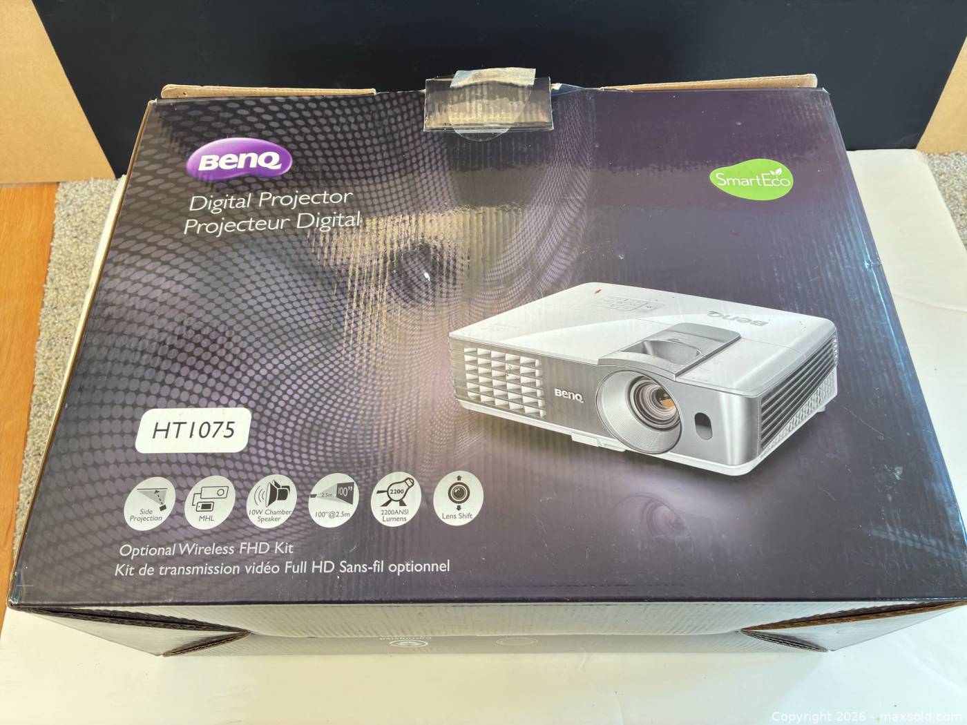 BenQ HT1075 1080P Digital Projector | Maxsold