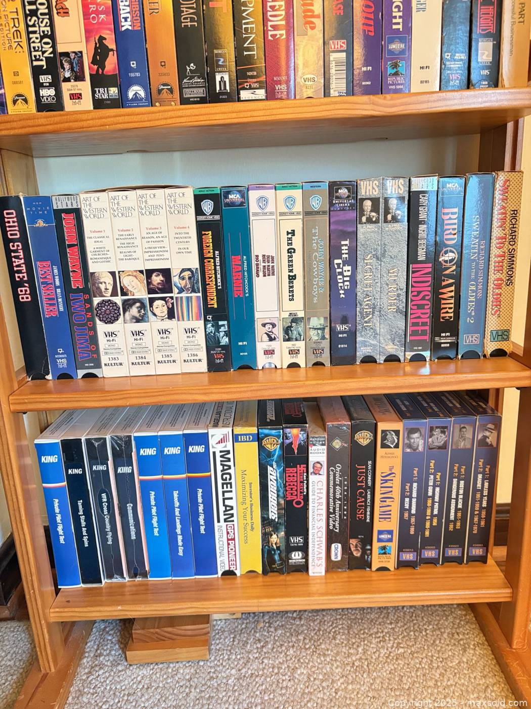 Mixed media VHS, DVD and audio CD collection | Maxsold