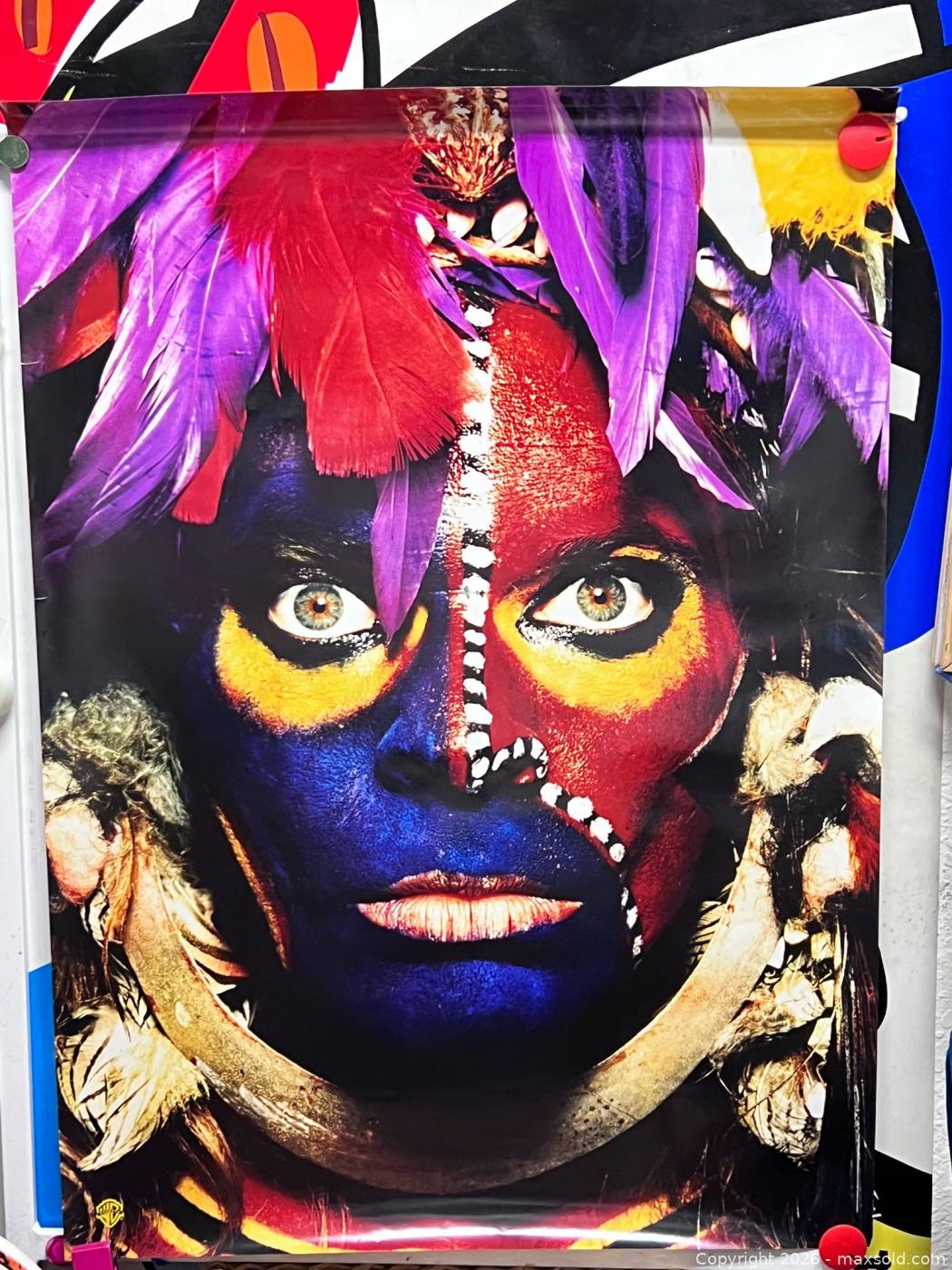 1986 David Lee Roth 26x37 poster | Maxsold