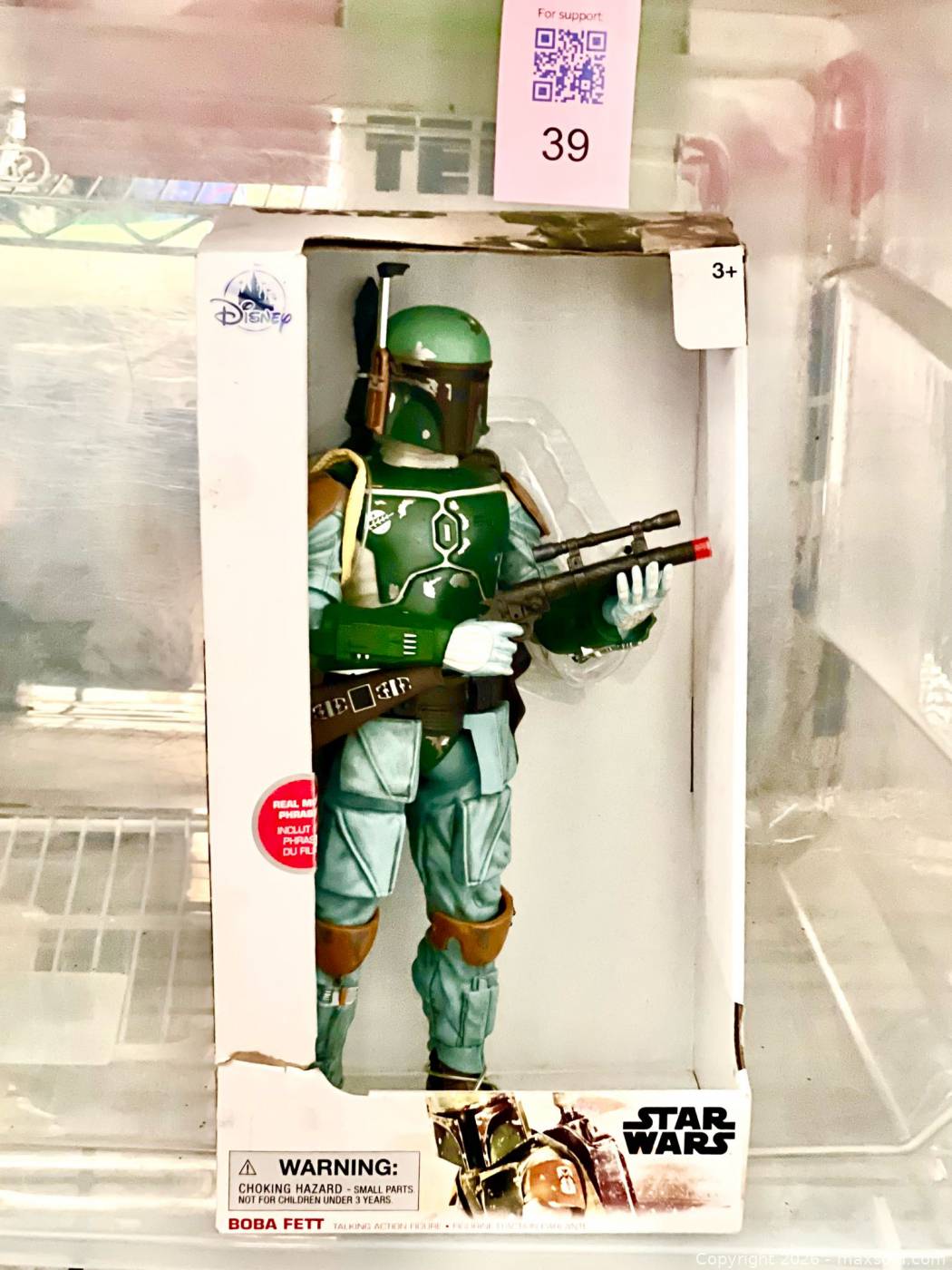 Figurine Boba Fett – CCSD 2019 – Kenner – Star Wars – Neuve