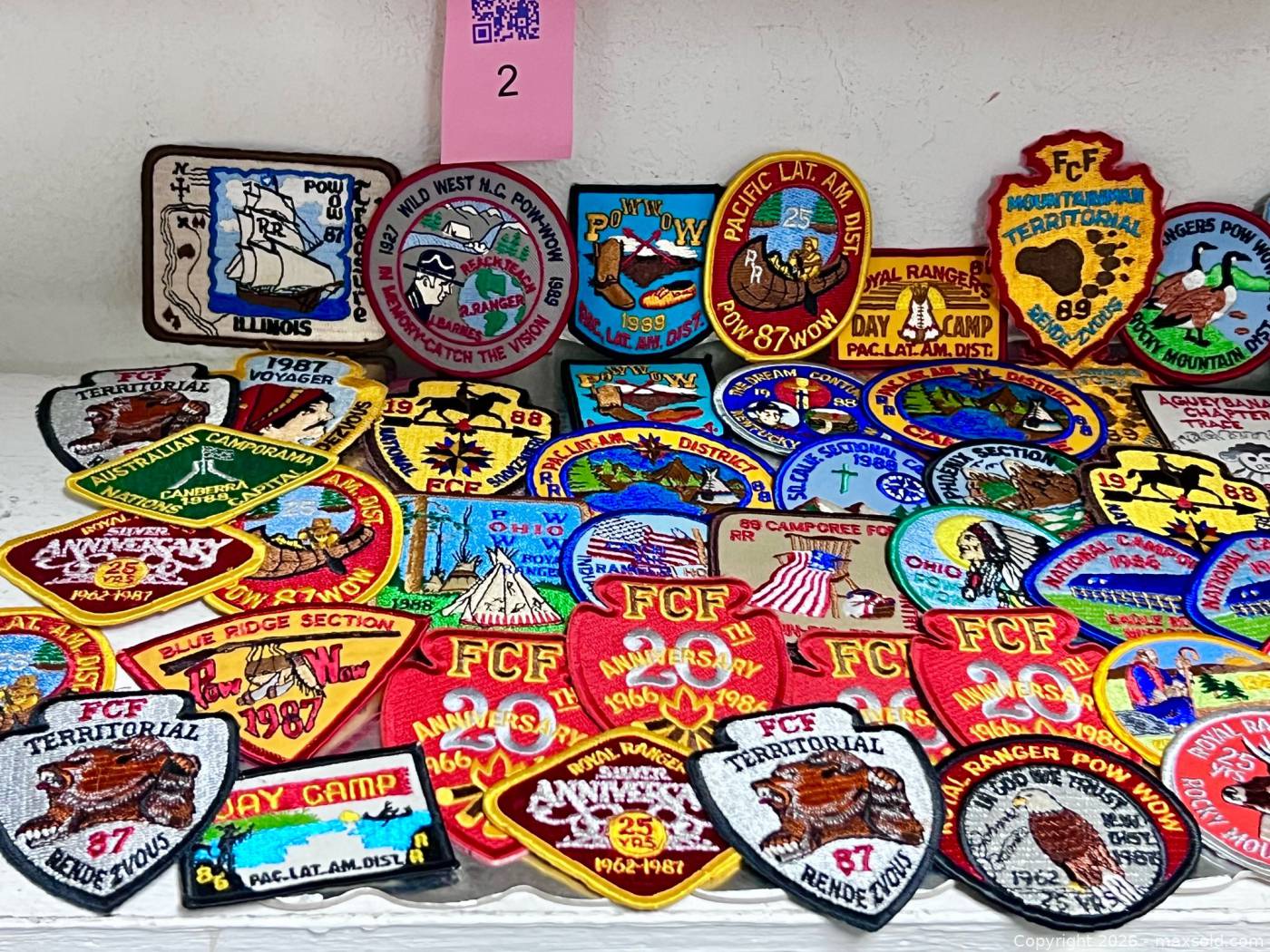 Royal Rangers embroidered patches 1986-1989, 49 pcs | Maxsold