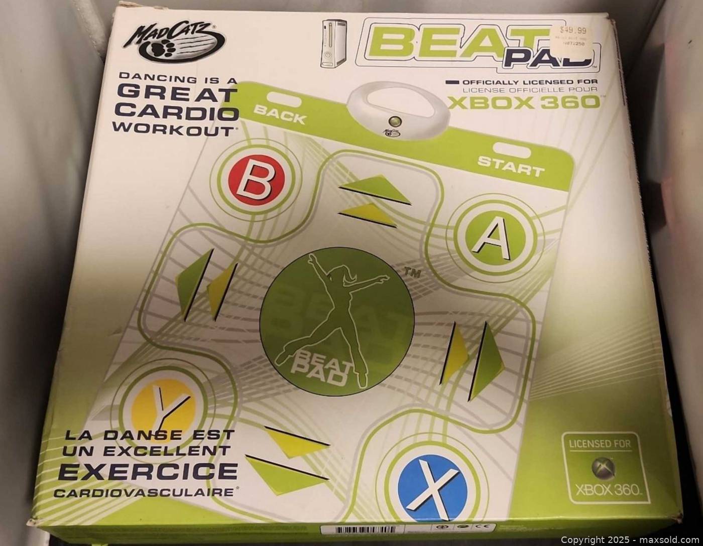 Mad Catz Beat Pad Dance Mat Xbox 360 | Maxsold