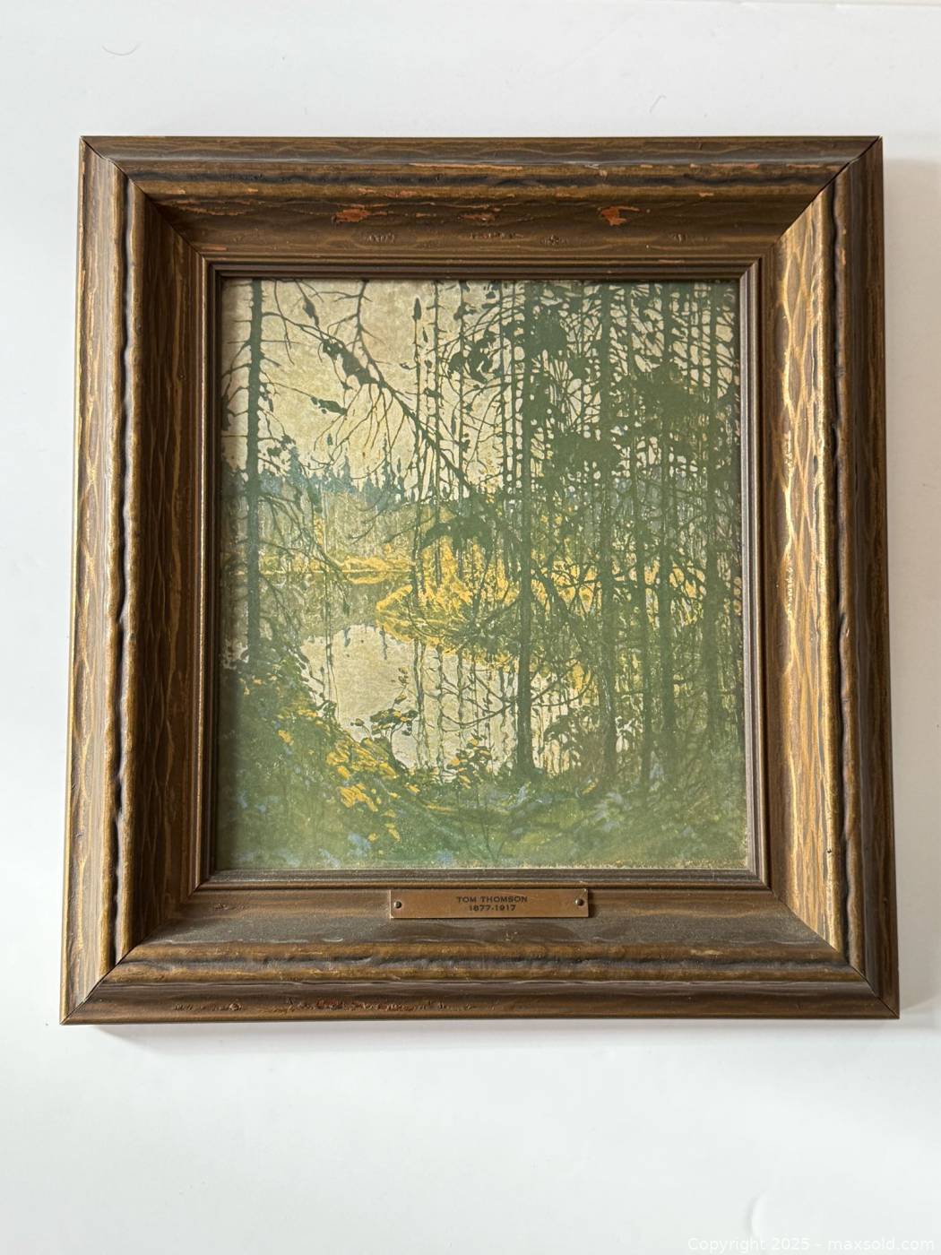 Thom Print Tom Thomson Northern River framed print | Maxsold