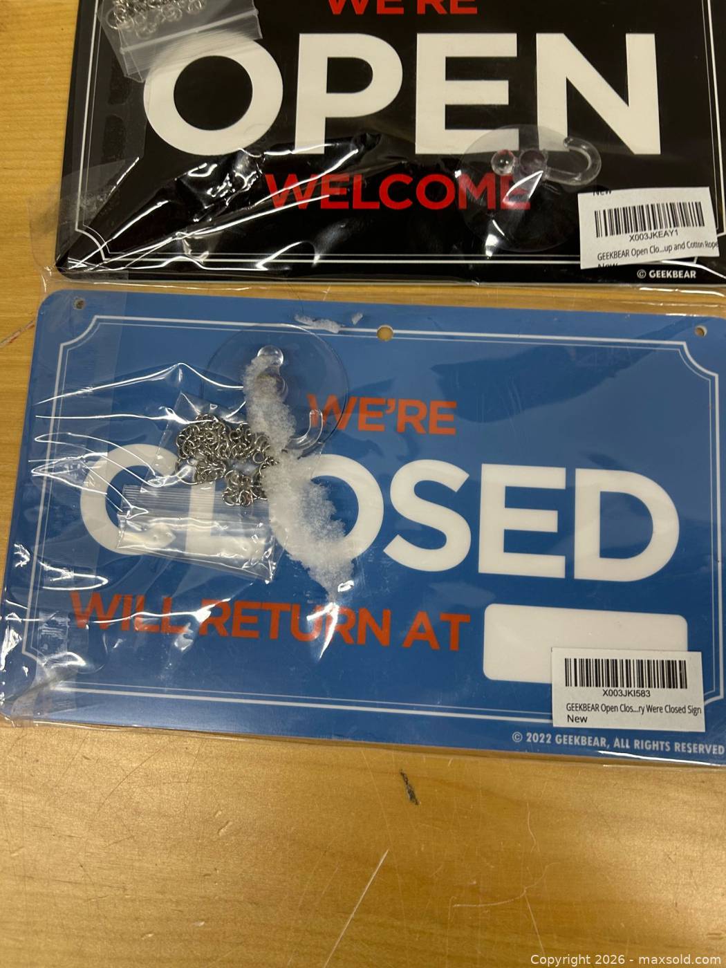 New sealed