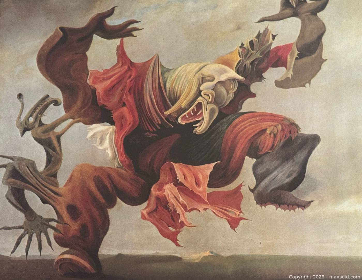 max-ernst-l-ange-du-foyer-fondation-maeght-framed-exhibition-poster