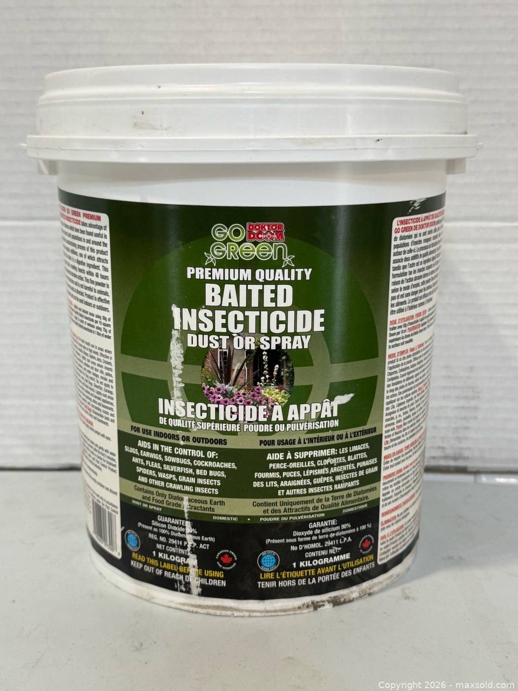 Go 90 Insecticides Doktor Doom Go Green Baited Insecticide 1 kg | Maxsold