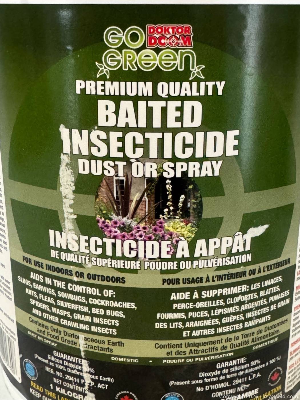 Go 90 Insecticides Doktor Doom Go Green Baited Insecticide 1 kg | Maxsold