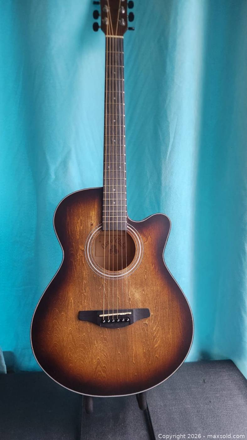 6-String Acoustic Guitar With Cutaway | Maxsold