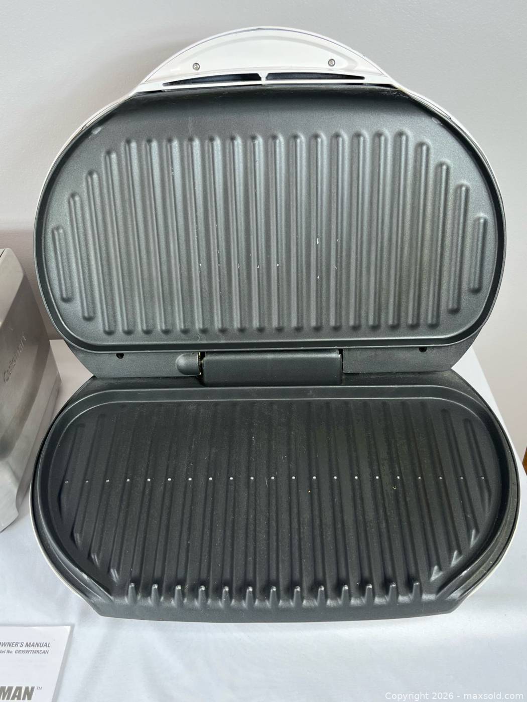 Ninja grill, Cuisinart toaster, George Foreman grill | Maxsold