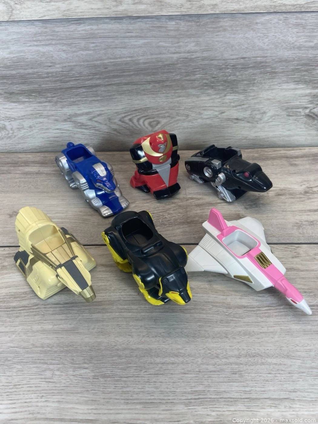 Power Rangers 1995 McDonald's Roller Zords set of 6 | Maxsold