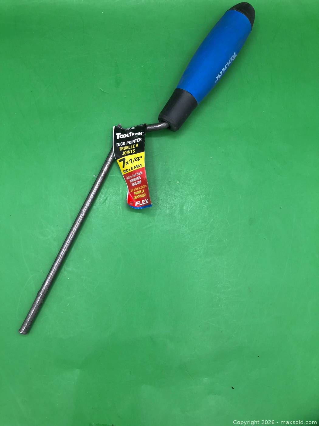 ToolTech tuck pointers 7 x 1/4 in, two | Maxsold
