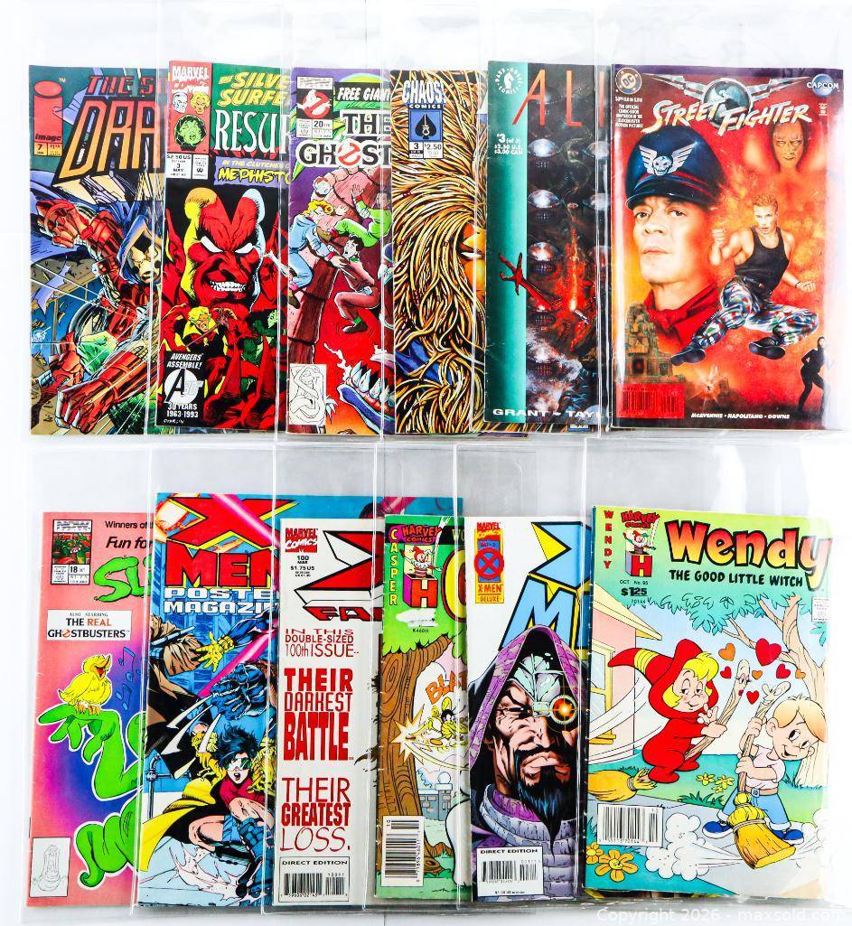 12 Mixed Comic Books Collection | Maxsold