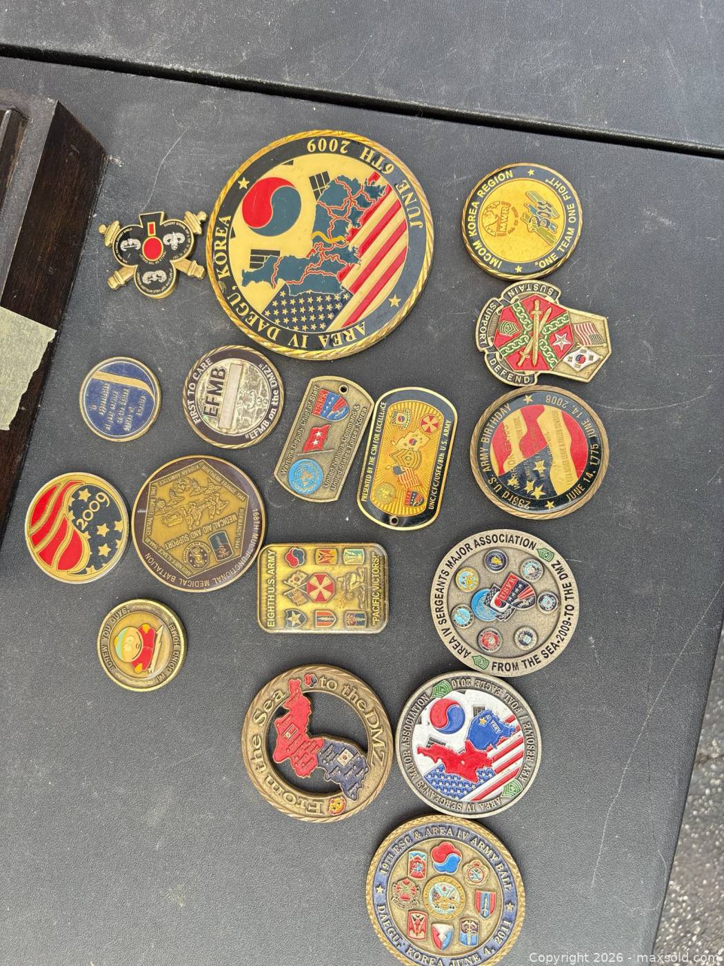 Approximately 20 Military Challenge Coins | Maxsold