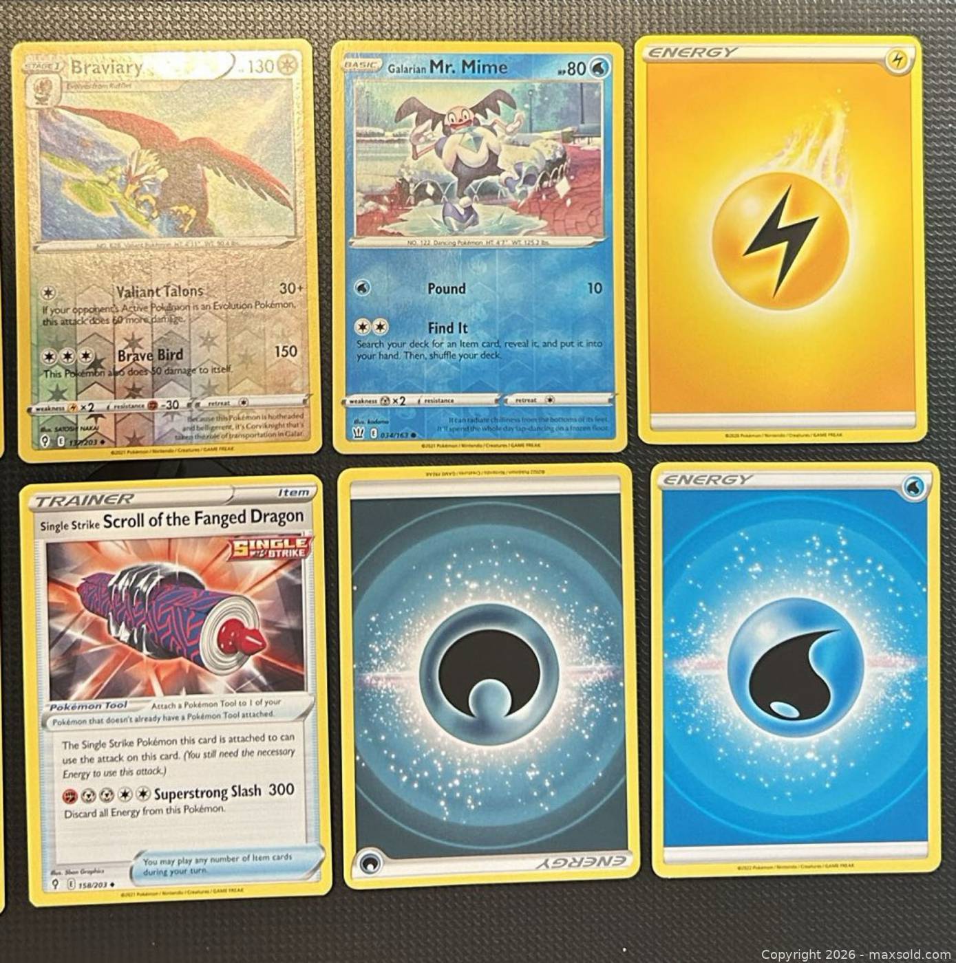 Pokemon Card Reverse Side 10 Pokémon TCG cards reverse holo trainers energy | Maxsold