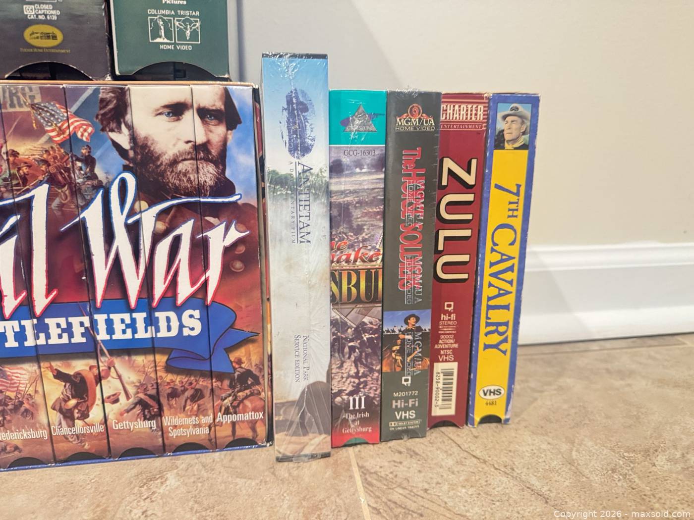 History & War VHS Collection, approx 20 | Maxsold