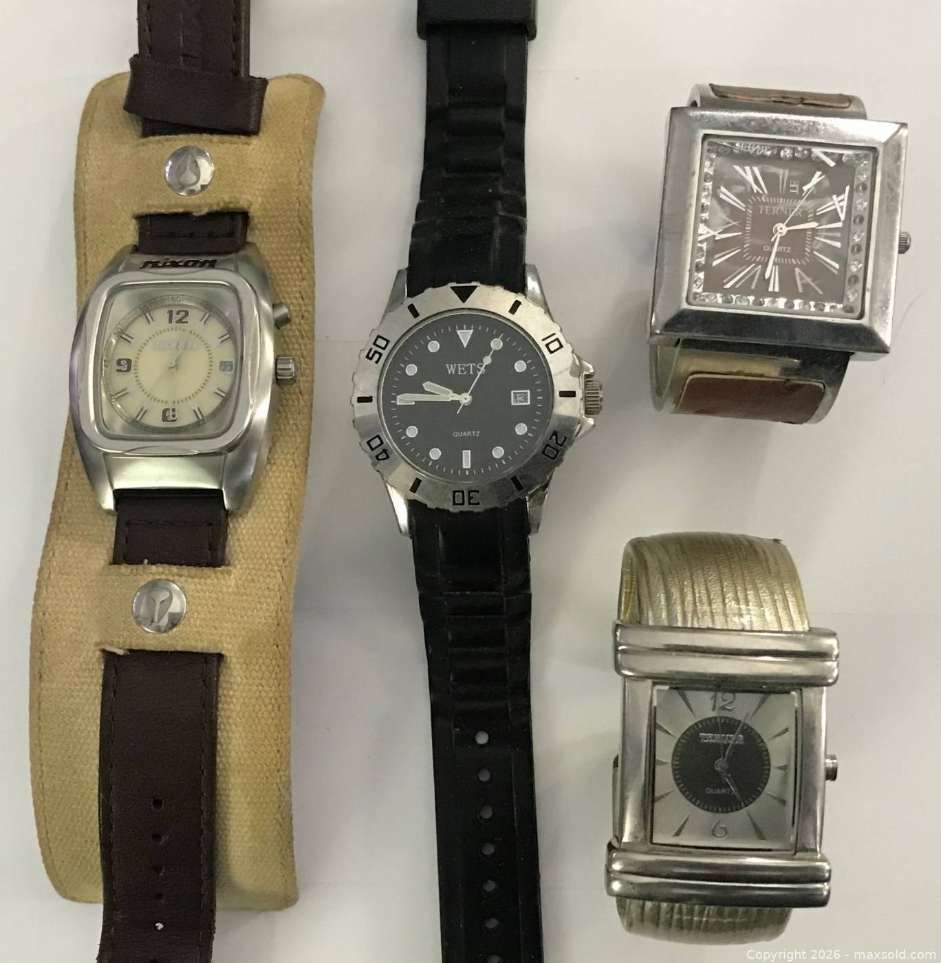 Nixon Rocker Nixon The Rocker, Wets and Two Terner Watches | Maxsold