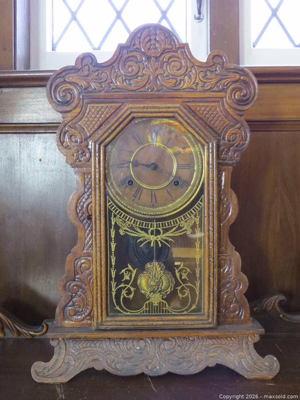 Antique Waterbury Felix Mantel Clock | Maxsold