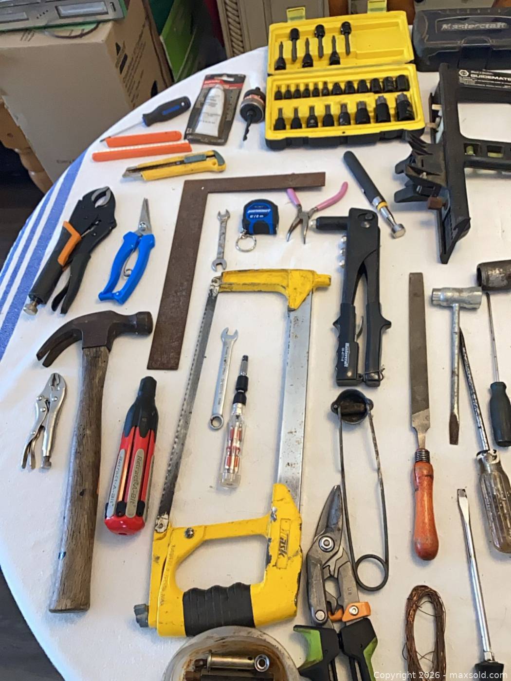 Stanley, Maximum, Mastercraft hand tools assortment | Maxsold