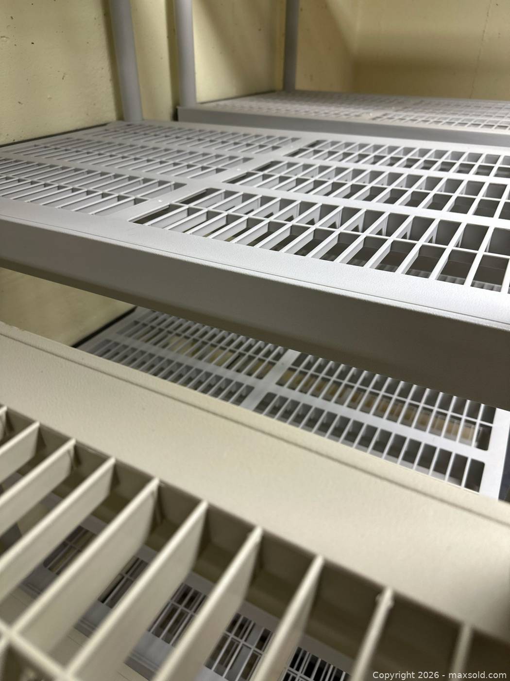 Plastic Storage Racks, 3 Units | Maxsold