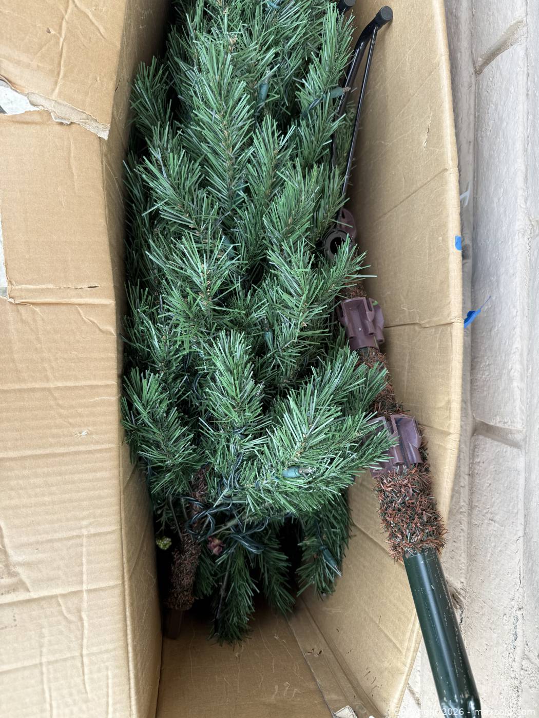 6.5-ft Monterey Spruce EZ Light pre-lit Christmas tree | Maxsold