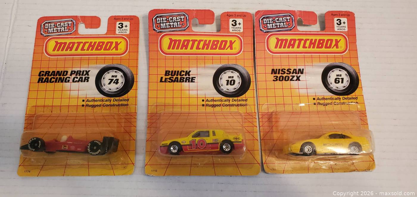 Matchbox Grand Prix, Buick LeSabre, Nissan 300ZX Die-Cast Cars | Maxsold
