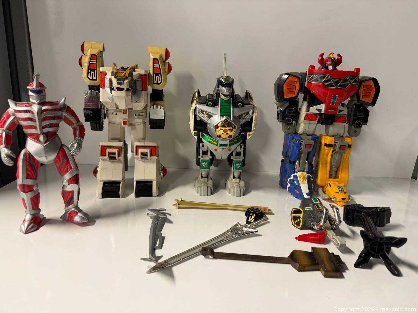 Bandai Power Rangers Zords & parts lot | Maxsold