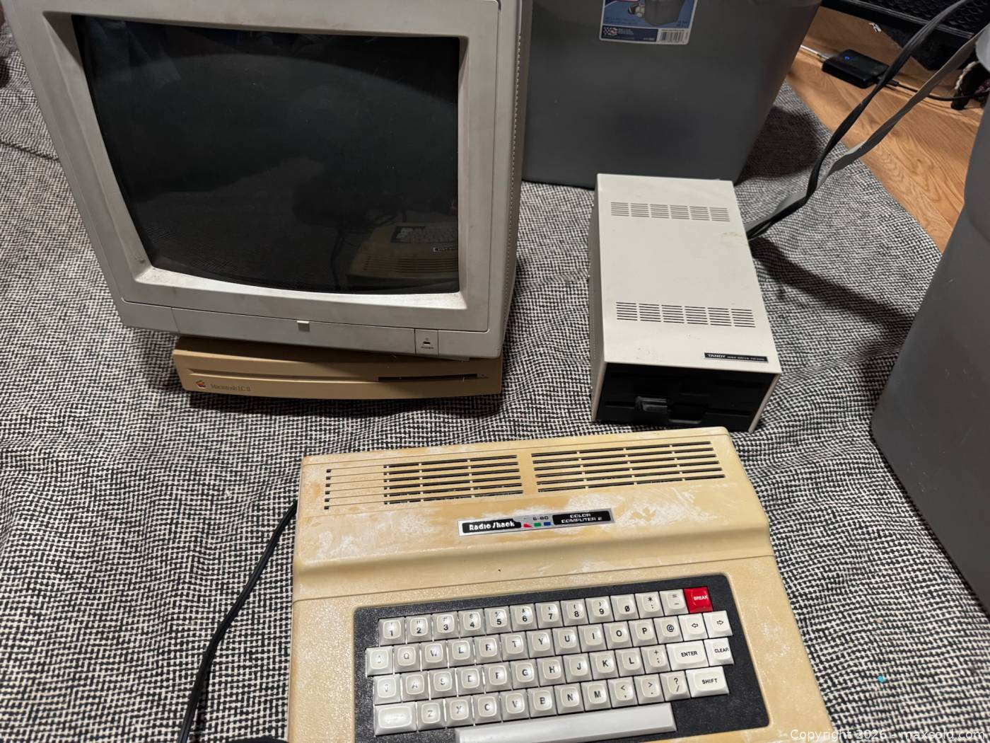 Color Computer Ii Radio Shack TRS-80 Color Computer 2 and Apple Macintosh LC II with RGB ...